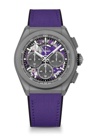 Review Replica Zenith Watch Zenith Defy 21 Ultra Colour Purple 97.9001.9004/80.R922.T3/P - Click Image to Close